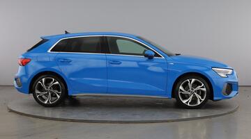 2023 Audi 1.0 TFSI 30 S line Sportback Euro 6 5-door (Blue) - Image: 4
