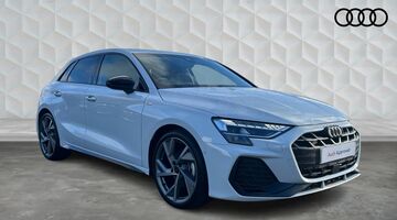 2025 Audi TFSI 35 Black Edition Sportback S Tronic Euro 6 5-door (White) - Image: 1