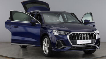 2024 Audi TFSI CoD 35 S line Euro 6 5-door (Blue) - Image: 9