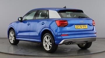 2020 Audi TFSI CoD 35 S line S Tronic Euro 6 5-door (Blue) - Image: 3