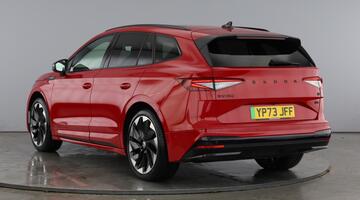 2023 Škoda 82kWh 80x SportLine Auto 4WD 5-door (DC125kW) (Red) - Image: 4
