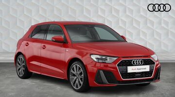2025 Audi 1.0 TFSI 30 S line Sportback S Tronic Euro 6 5-door (Red) - Image: 1