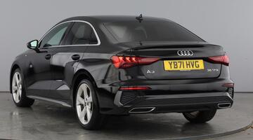 2022 Audi TFSI 35 S line Euro 6 4-door (Black) - Image: 3