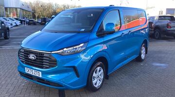 2025 Ford 2.0 320 EcoBlue Limited Crew Van L1 H1 Euro 6 5-door (Blue) - Image: 12