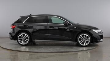2025 Audi TFSI 30 S line Sportback S Tronic Euro 6 5-door (Black) - Image: 4