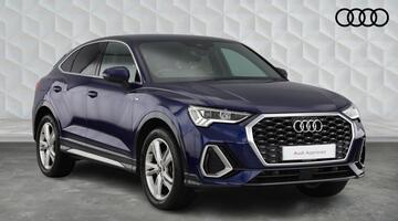 2022 Audi TFSI CoD 35 S line Sportback S Tronic Euro 6 5-door (Blue) - Image: 1