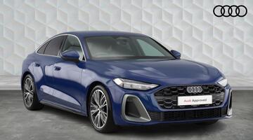 2025 Audi 2.0 TFSI S line Saloon S Tronic Euro 6 5-door (Blue) - Image: 1