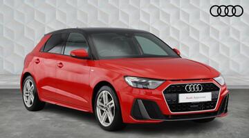 2022 Audi 1.0 TFSI 25 S line Sportback Euro 6 5-door (Red) - Image: 1