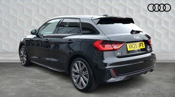 2025 Audi TFSI 35 S line Sportback S Tronic Euro 6 5-door (Black) - Image: 3