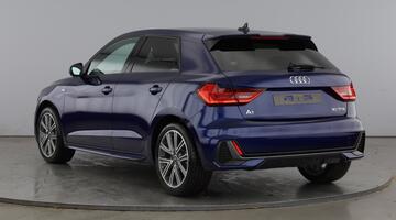 2025 Audi 1.0 TFSI 30 S line Sportback S Tronic Euro 6 5-door (Blue) - Image: 3