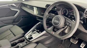 2025 Audi TFSI 35 Black Edition Sportback S Tronic Euro 6 5-door (White) - Image: 6