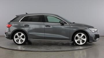 2023 Audi TFSI 35 S line Sportback S Tronic Euro 6 5-door (Grey) - Image: 4