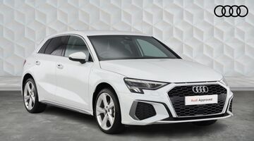 2023 Audi TFSI 35 S line Sportback S Tronic Euro 6 5-door (White) - Image: 1