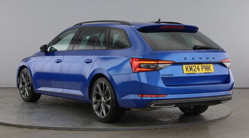 2024 Škoda 2.0 TSI SportLine Plus DSG Euro 6 5-door (Blue) - Image: 3