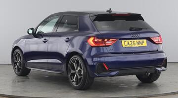 2025 Audi 1.0 TFSI 30 Black Edition Sportback S Tronic Euro 6 5-door (Blue) - Image: 3