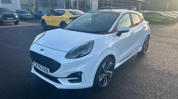 2020 Ford 1.0T EcoBoost MHEV ST-Line X Euro 6 5-door (White) - Image: 15
