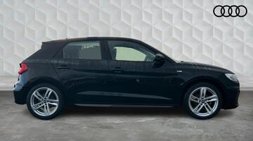 2021 Audi 1.0 TFSI 25 S line Sportback Euro 6 5-door (Black) - Image: 4