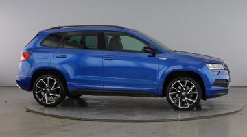 2022 Škoda TSI ACT SportLine DSG Euro 6 5-door (Blue) - Image: 4