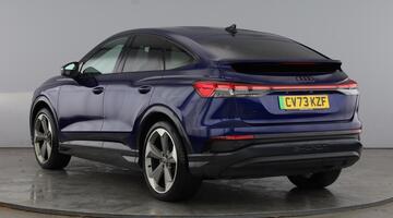 2023 Audi 40 Black Edition Sportback Auto 5-door 82kWh (Blue) - Image: 3