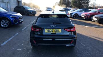 2025 Audi 1.0 TFSI 30 S line Sportback S Tronic Euro 6 5-door (Black) - Image: 10