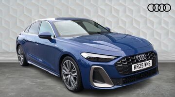 2025 Audi 2.0 TFSI S line Saloon S Tronic Euro 6 5-door (Blue) - Image: 1