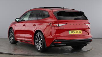 2023 Škoda 82kWh 80x SportLine Auto 4WD 5-door (DC125kW) (Red) - Image: 4