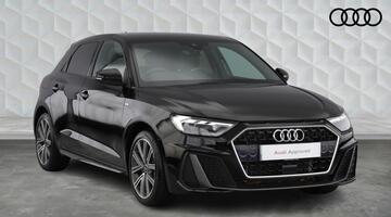 2025 Audi 1.0 TFSI 30 S line Sportback S Tronic Euro 6 5-door (Black) - Image: 1