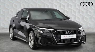 2022 Audi TFSI 35 S line Euro 6 4-door (Black) - Image: 1