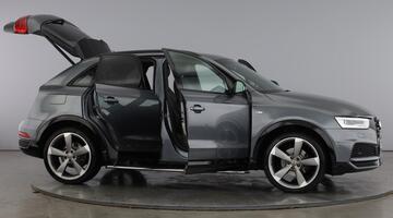 2018 Audi 2.0 TDI Black Edition S Tronic quattro Euro 6 5-door (Grey) - Image: 10