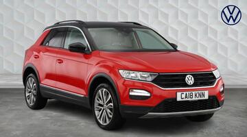2018 Volkswagen 1.0 TSI Design Euro 6 5-door (Red) - Image: 1