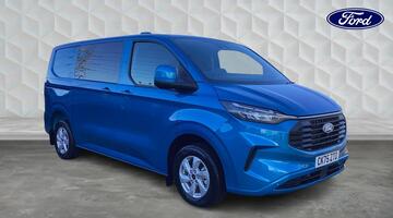2025 Ford 2.0 320 EcoBlue Limited Crew Van L1 H1 Euro 6 5-door (Blue) - Image: 1