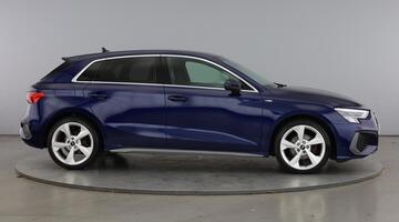 2023 Audi 1.0 TFSI 30 S line Sportback Euro 6 5-door (Blue) - Image: 4