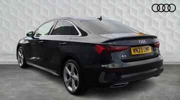 2023 Audi 1.0 TFSI 30 S line Euro 6 4-door (Black) - Image: 3