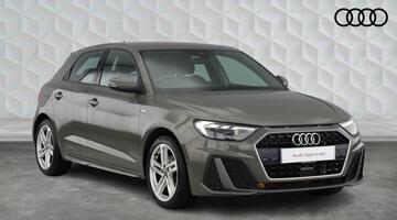 2019 Audi TFSI 35 S line Sportback S Tronic Euro 6 5-door (Grey) - Image: 1