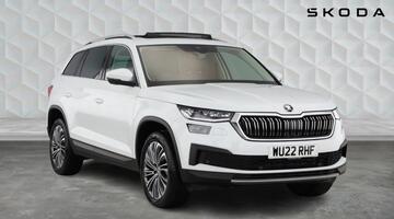 2022 Škoda TSI ACT SE L Executive DSG Euro 6 5-door (7 Seat) (White) - Image: 1