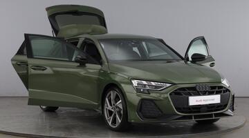 2025 Audi TFSI 35 Black Edition Sportback S Tronic Euro 6 5-door (Green) - Image: 9