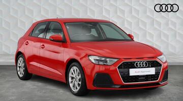 2019 Audi 1.0 TFSI 30 Sport Sportback Euro 6 5-door (Red) - Image: 1