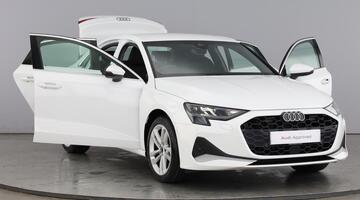 2025 Audi TFSI 30 Sport Euro 6 4-door (White) - Image: 9