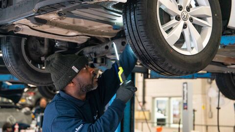 How much is the VW All-in service plan and how much will I save?