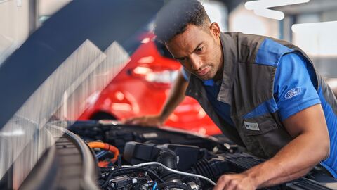 How do I book a Ford van repair following a recall?