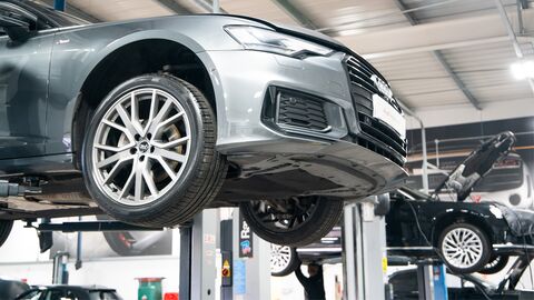 Audi service & maintenance at our Cheltenham garage