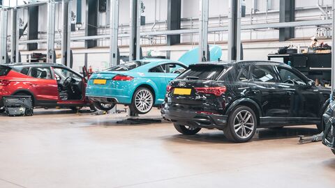 Car accident repairs