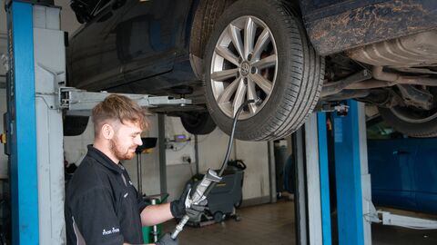 Volkswagen servicing & maintenance at our Gloucester facility