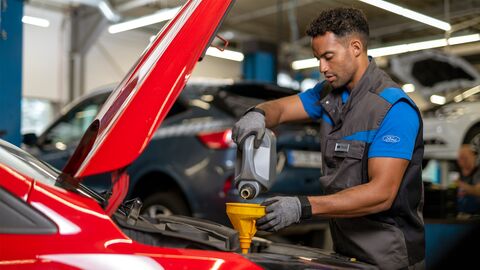 Ford commercial servicing & maintenance at our Newport facility