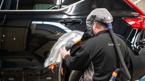 Car accident repairs