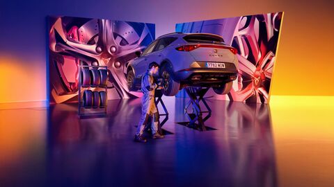 Book a slot at our CUPRA-approved bodyshop