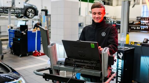 Volkswagen servicing