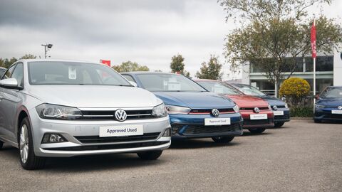 Our Volkswagen Approved Used range