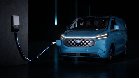 All-Electric Ford E-Transit Custom