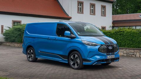 All-Electric Ford E-Transit Custom Multicab